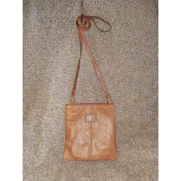 FOSSIL-Patchwork Leather Multicolor Crossbody-VINTAGE-Studded-Near Mint - Picture 3 of 7